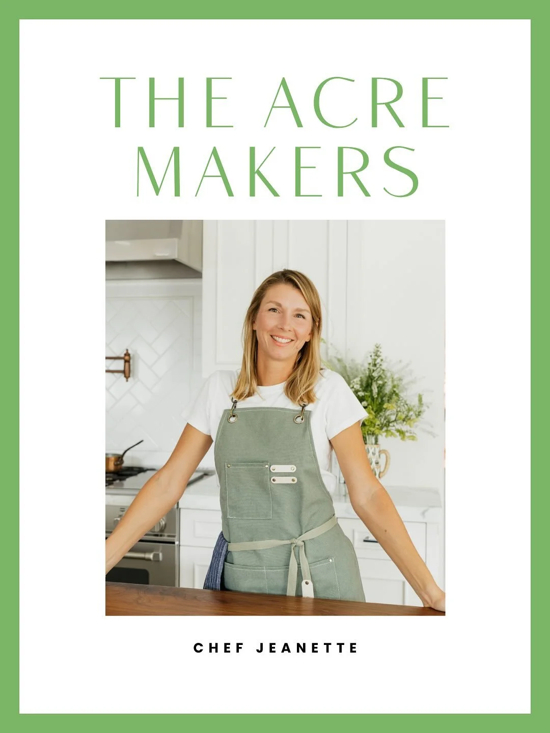 🌿 The Acre Makers | Chef Jeanette

Chef Jeanette brings both heart and mastery to The Wild Acre table. A self-taught chef with Italian and Native American roots, she draws on heritage and landscape to shape her food - blending inventive technique wi