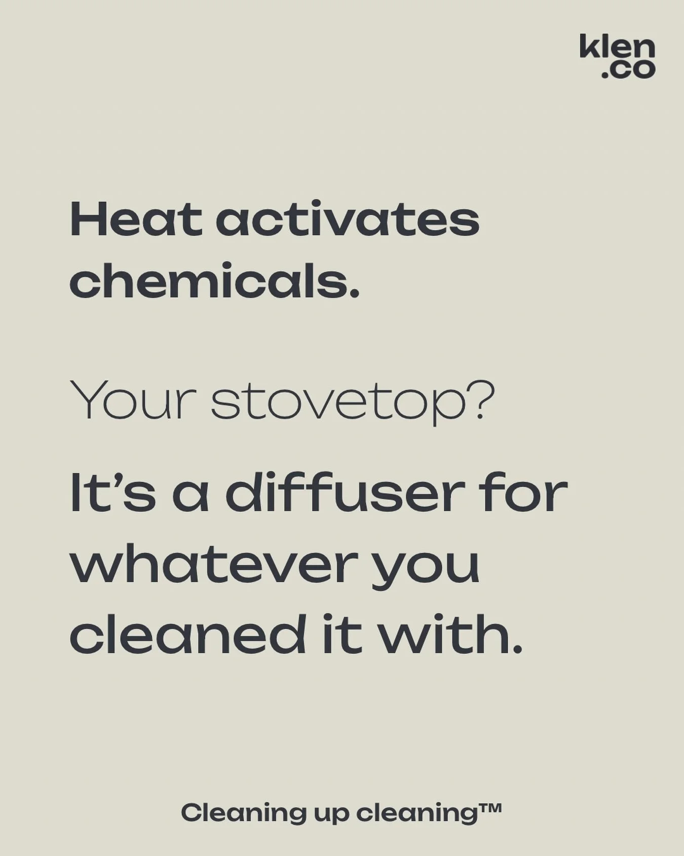 What you clean with doesn&rsquo;t just disappear - it&rsquo;s lingers on your surfaces. So let it be nothing but water&hellip; that way you don&rsquo;t have to worry about airborne toxins ending up in your cooking. 

#cooking #kitchen #cleaningtips #