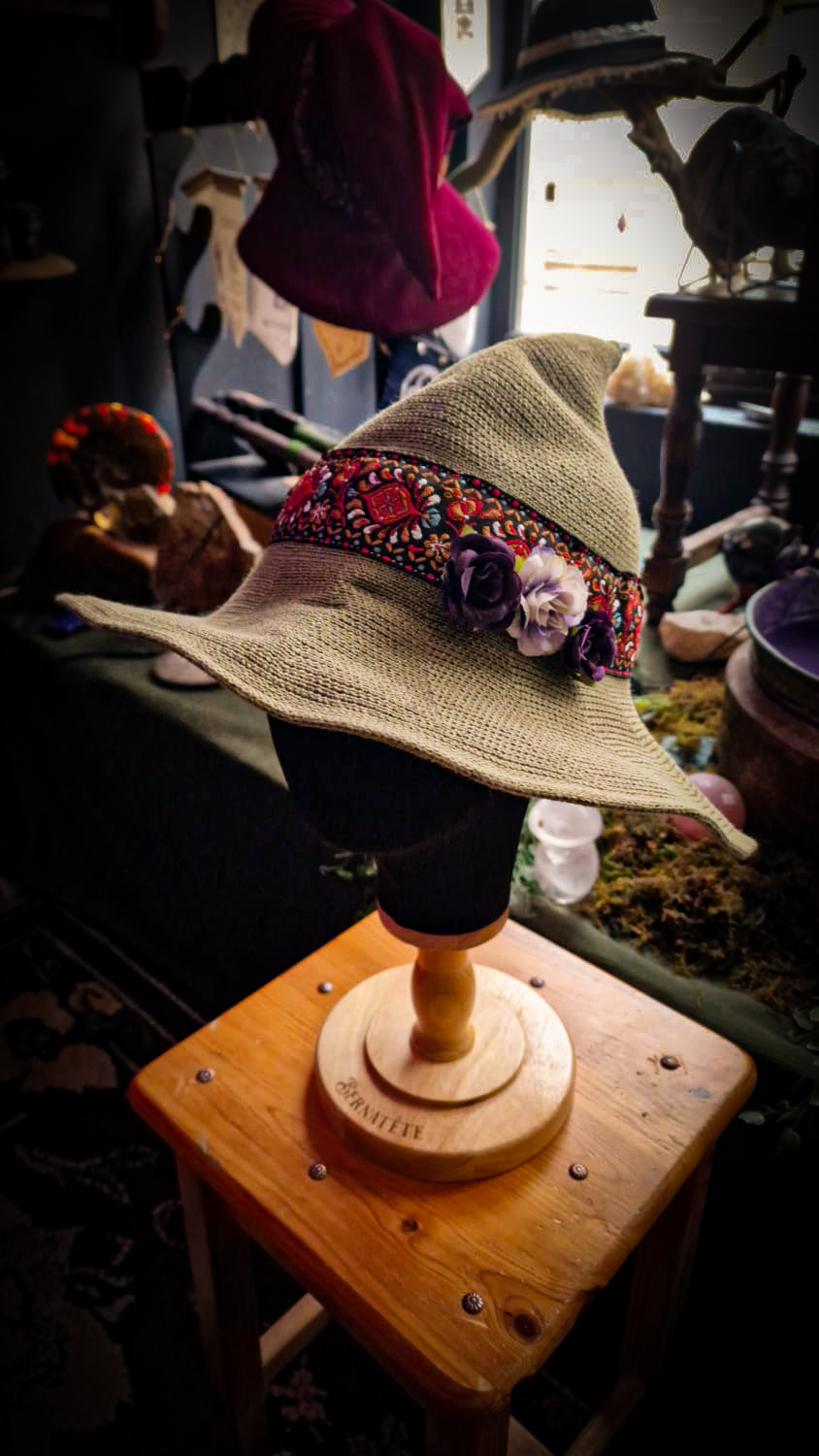 Chapeau Féérie - Vert Mousse