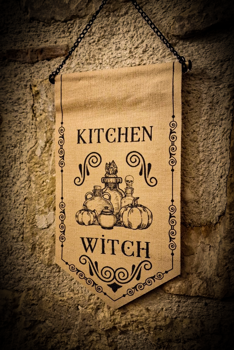 Bannière "Kitchen Witch"