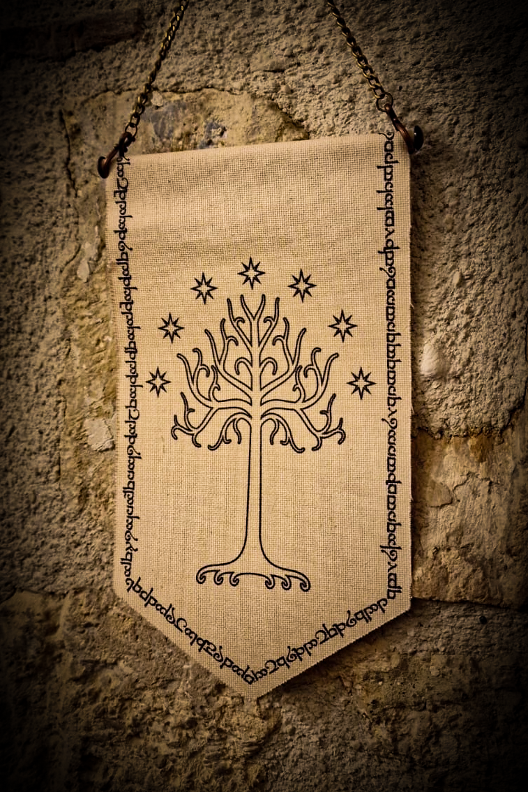 Bannière de l'arbre blanc