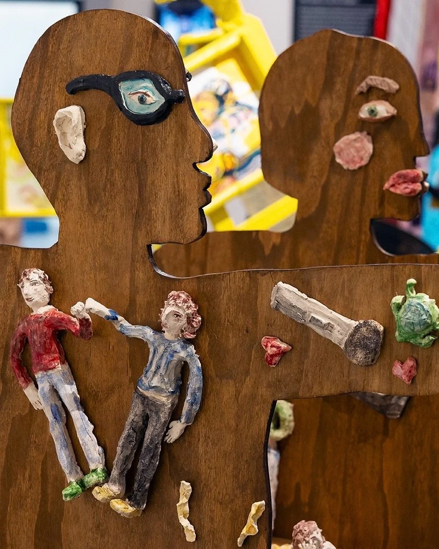 'Be my guestion' inspired by David Bade, WeOK! Stedelijk Museum Breda, (2026), photo by Aad Hoogendoorn