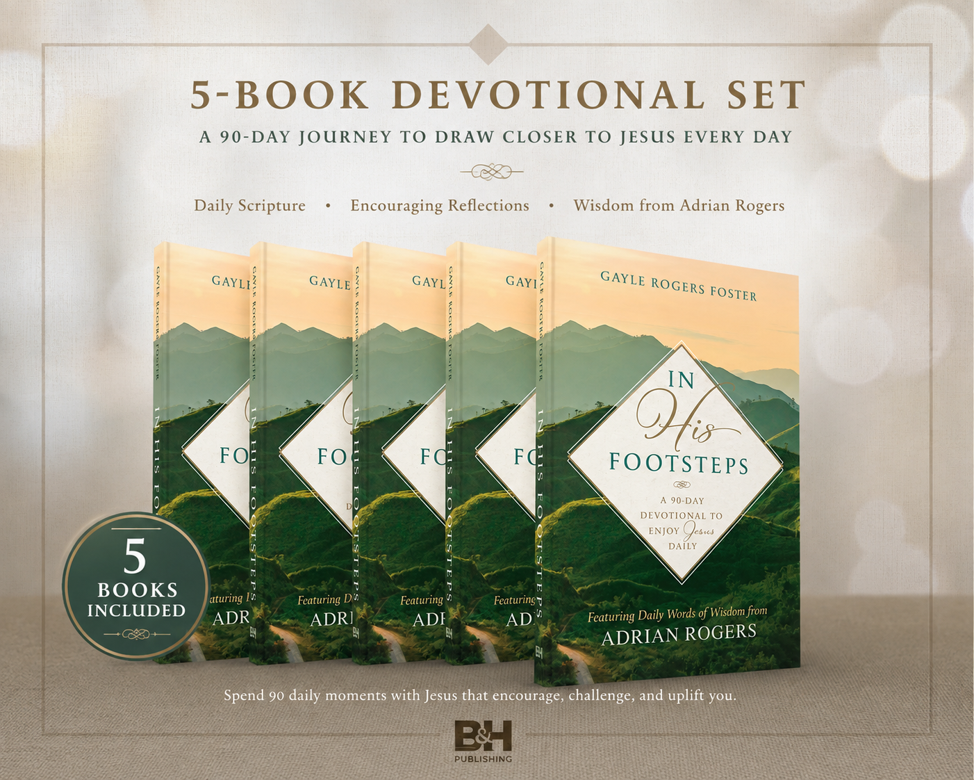 In His Footsteps - 5 book collection
