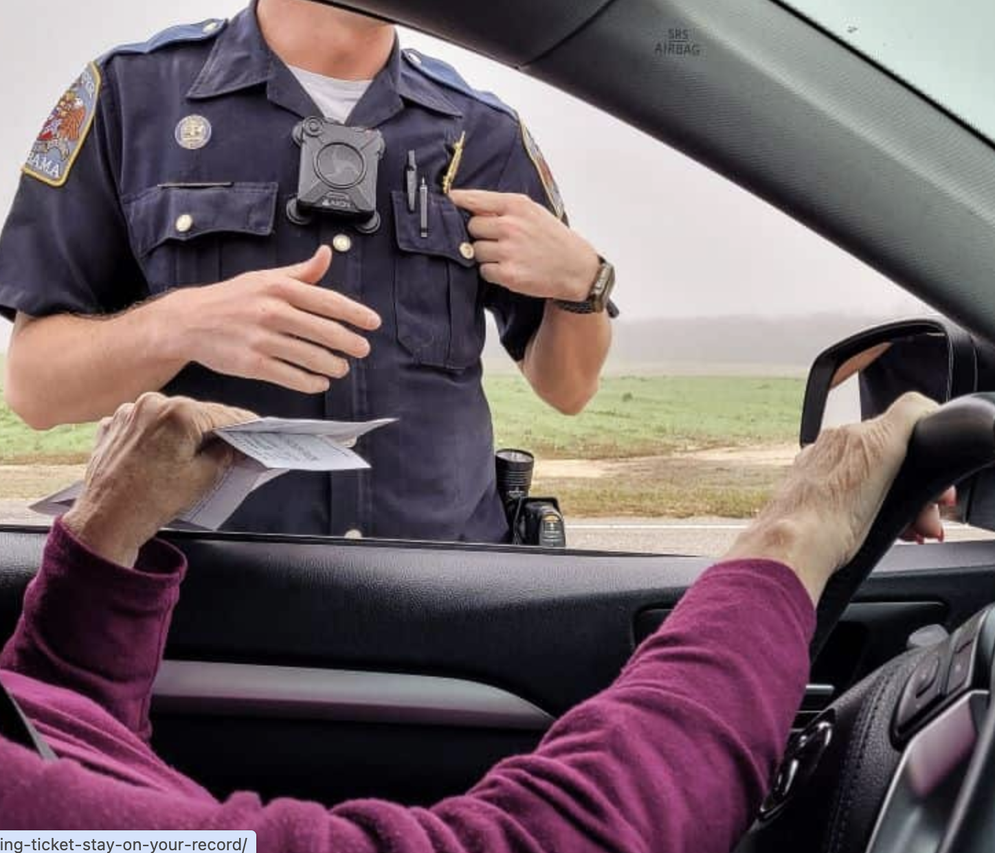 I JUST GOT A SPEEDING TICKET