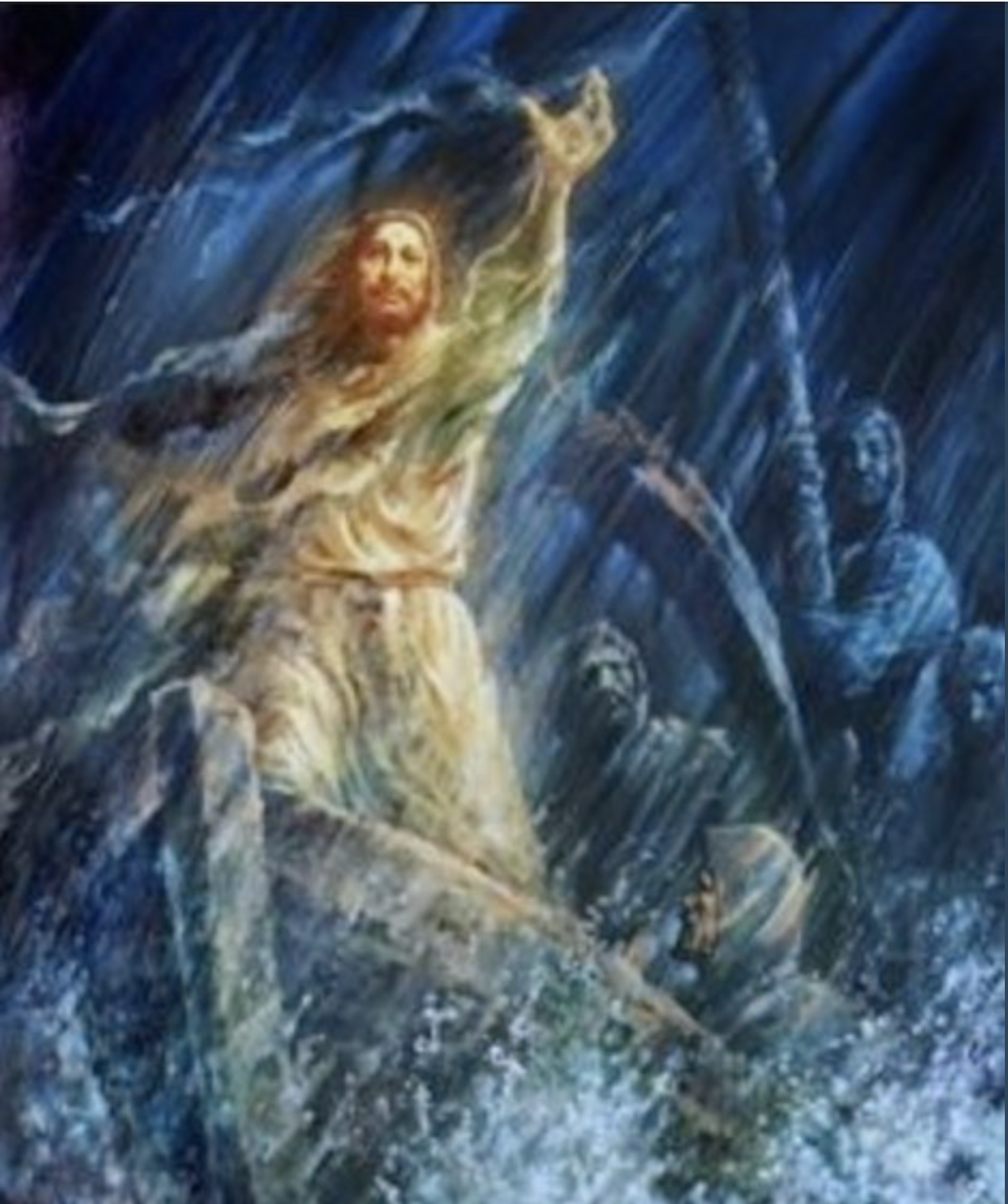 HAS SOMETHING OUT OF THE BLUE ROCKED YOUR WORLD?