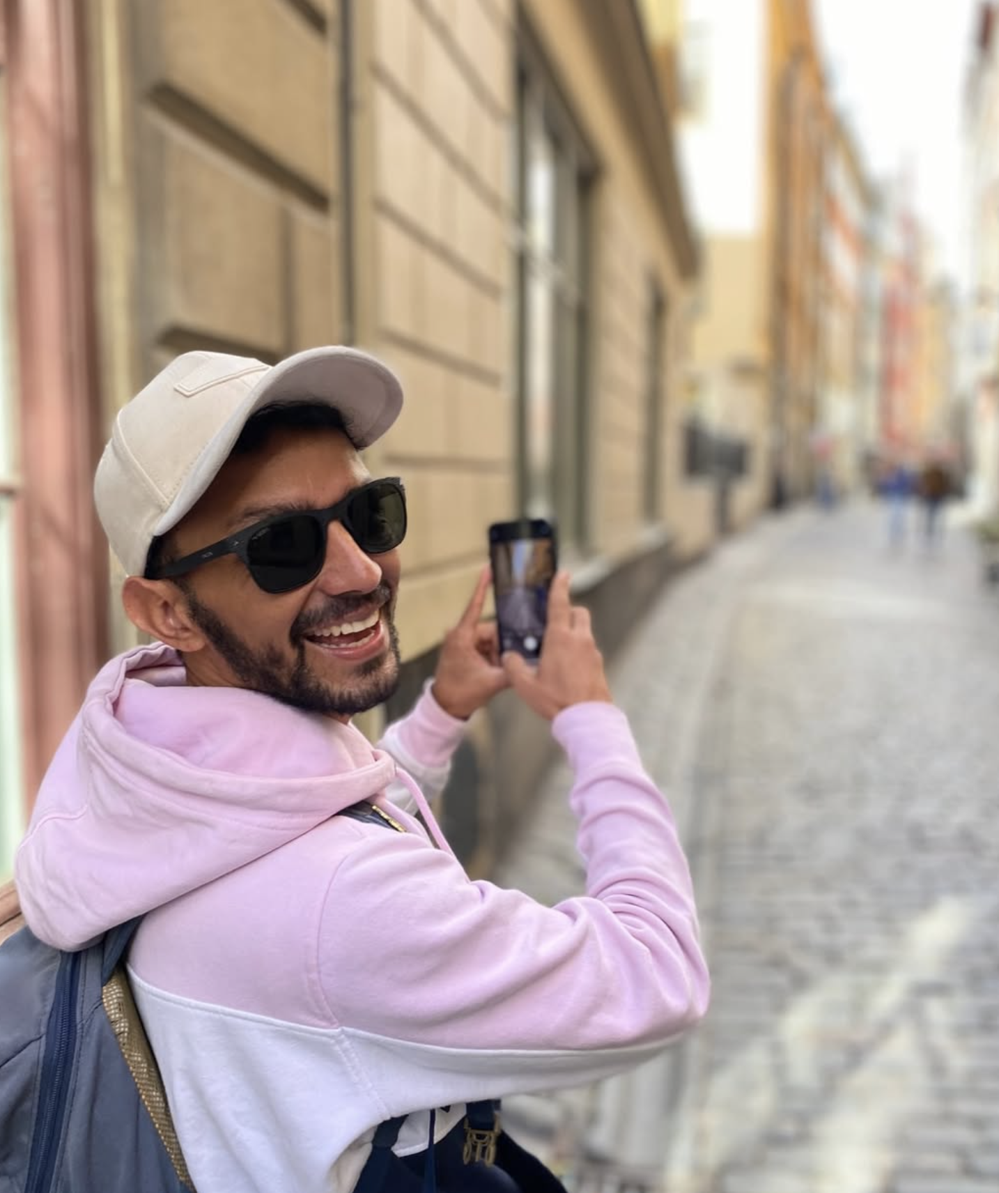 Pipe in a street Switzerland