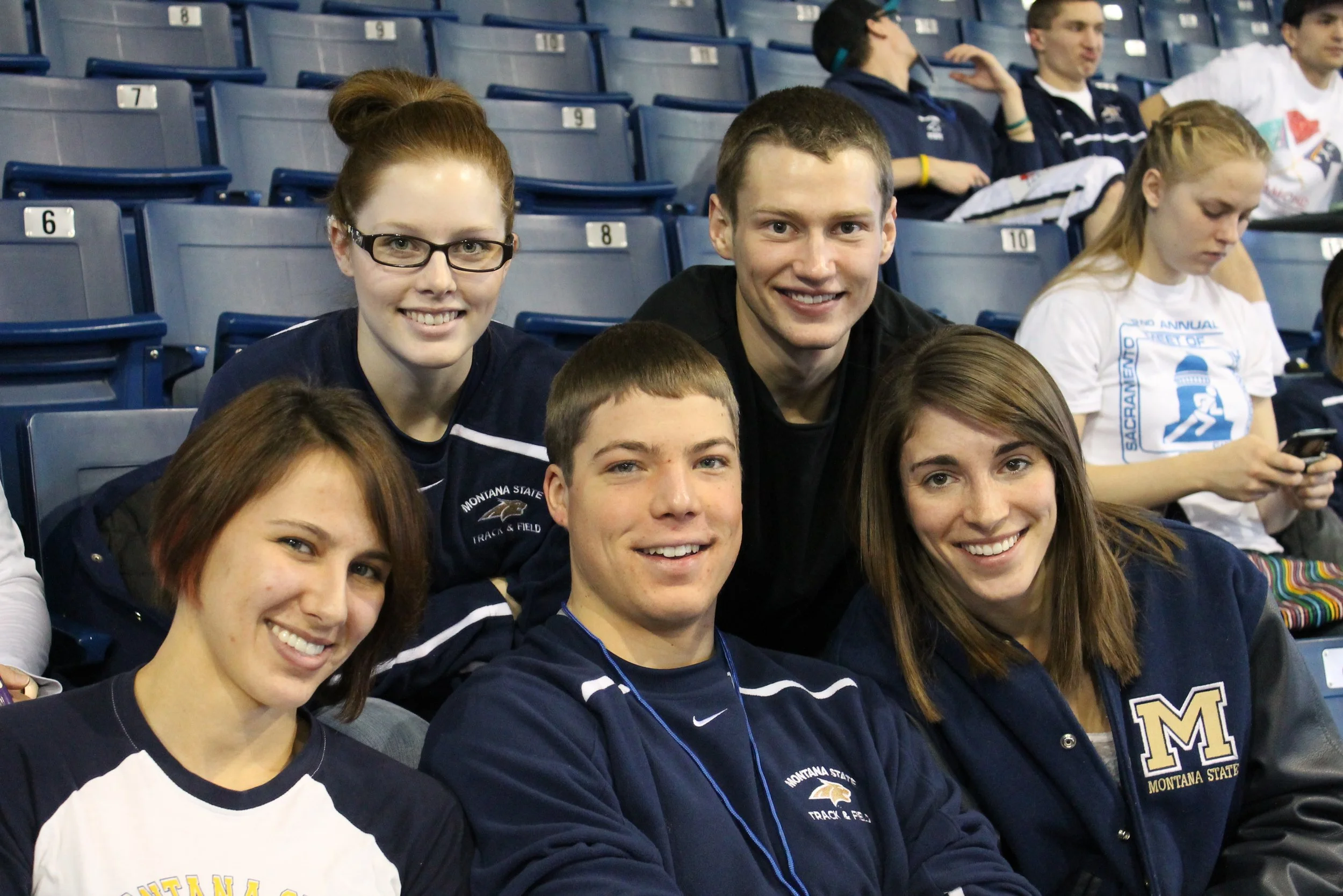 Top: Rebekka Chambers, Kevin Close
Bottom: Amber Amsbaugh, Ryan Kropp, Libby Madison