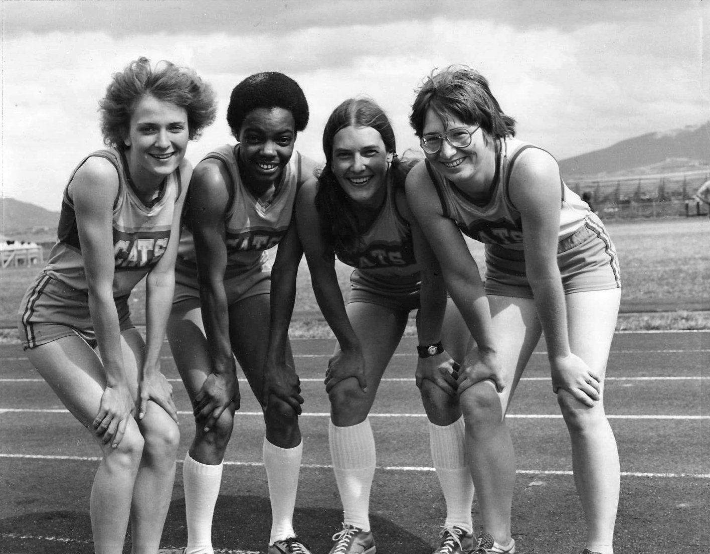 1978 Lauri Adams, Sharon Canda, Carla Heintz, Carol Halland