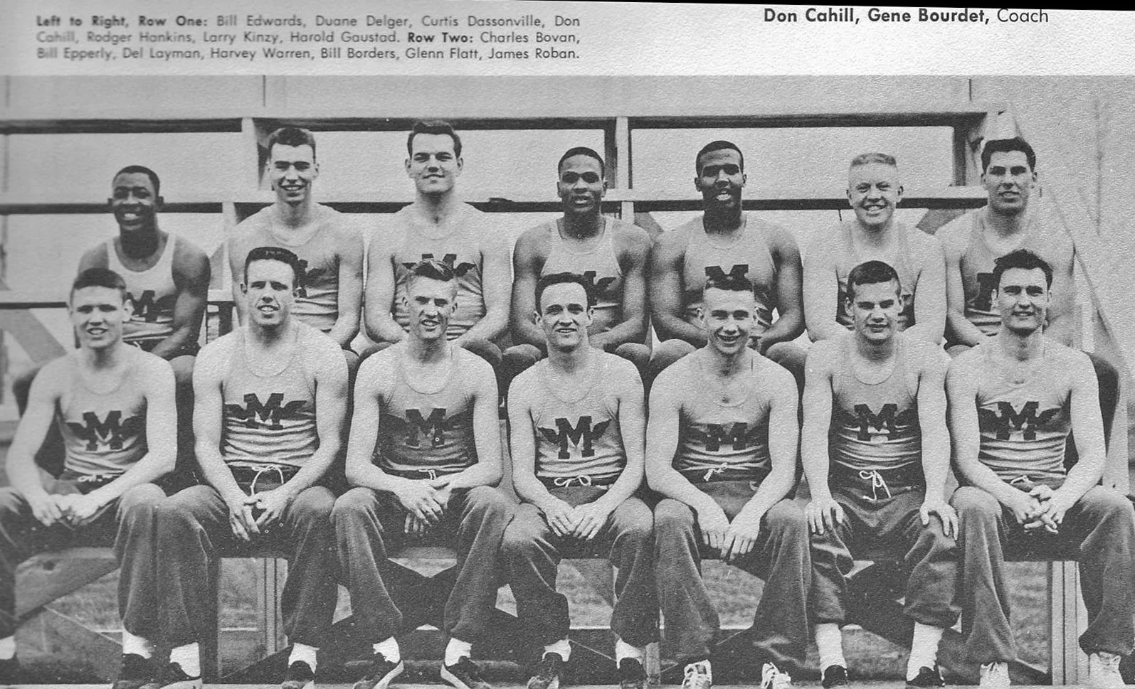 1958 Track Team