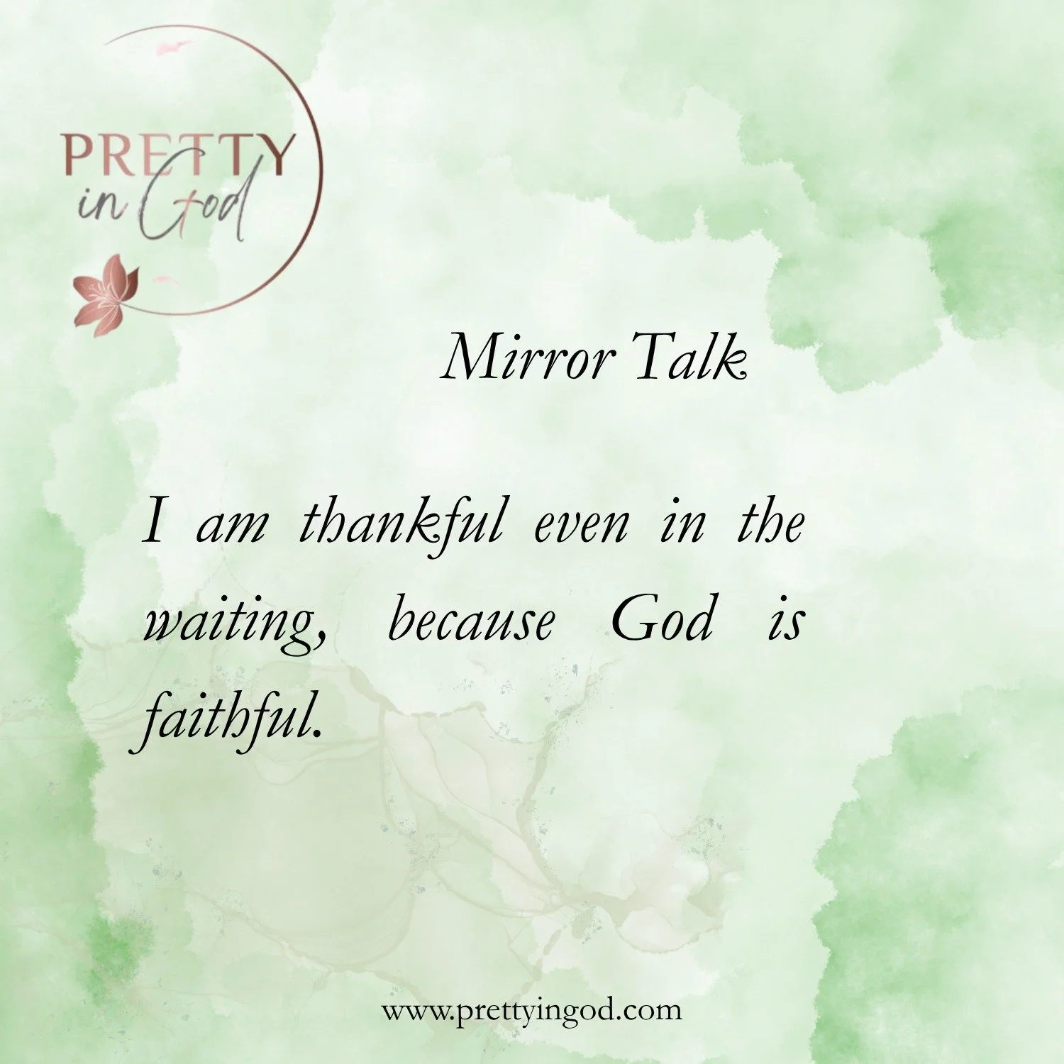 Thankful in the waiting. 🙏🏽✨
Even when I can&rsquo;t see what God is doing, I trust that His timing is perfect and His promises are true. 🌿

#MirrorTalk #PrettyInGod #FaithOverFear #WaitingSeason #TrustGod #GratefulHeart #ChristianTikTok #FaithJou