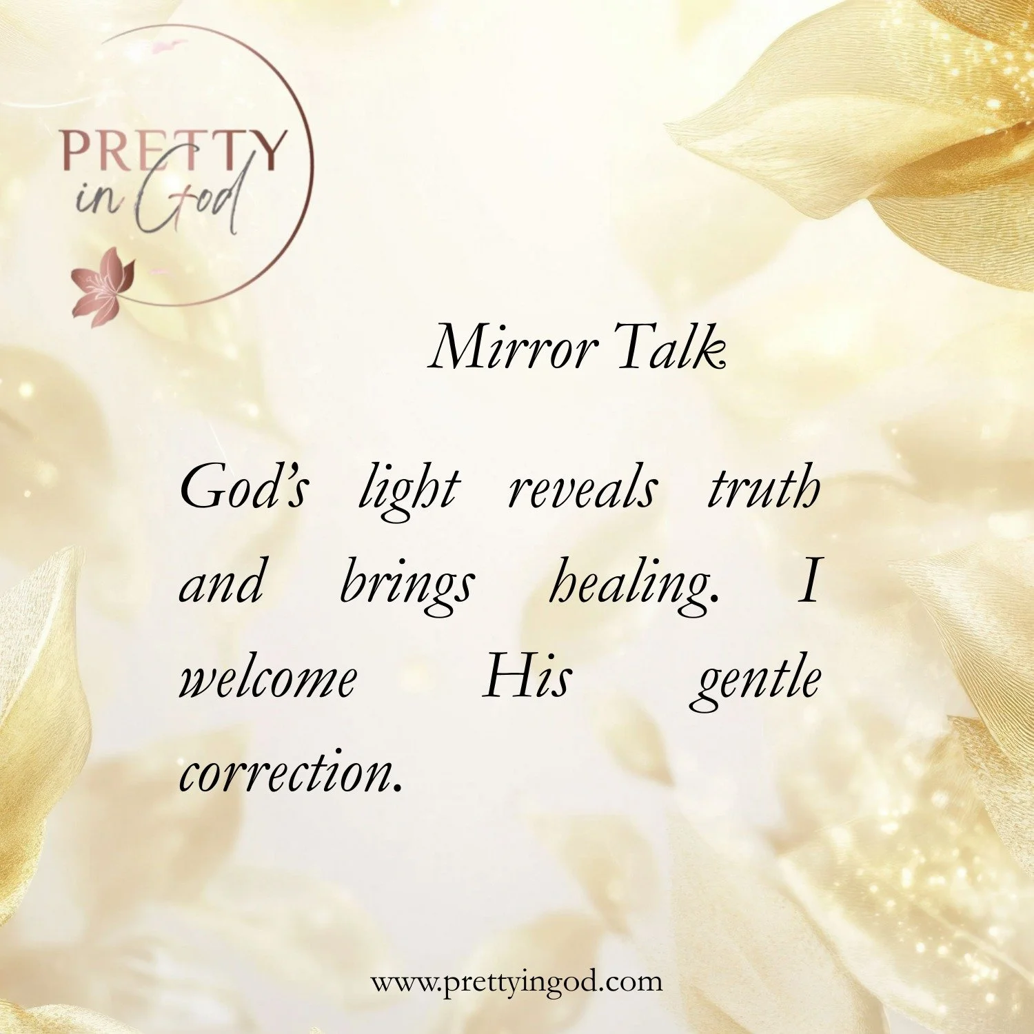 God&rsquo;s light doesn&rsquo;t expose to shame &mdash; it reveals to heal.�I&rsquo;m learning to welcome His gentle correction and trust the process 🤍

#PrettyInGod #MirrorTalk #LightHasCome #BecomingHer #ChristianWomen #FaithHealing #GodsTruth #Sp