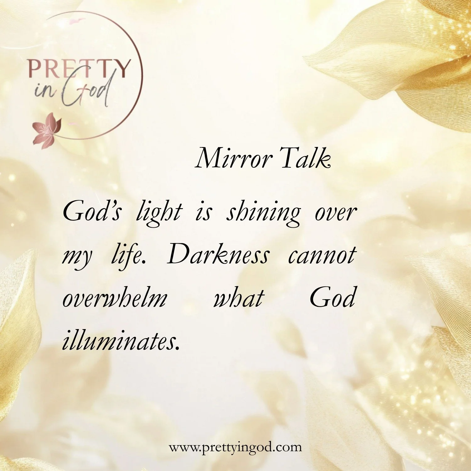 Some days the darkness feels loud&hellip; but God&rsquo;s light is louder. ✨�His presence silences fear, lifts heaviness, and reminds me that nothing can overwhelm what He illuminates.
If you needed this today, you&rsquo;re not alone. 🌿💛�
#LightHas