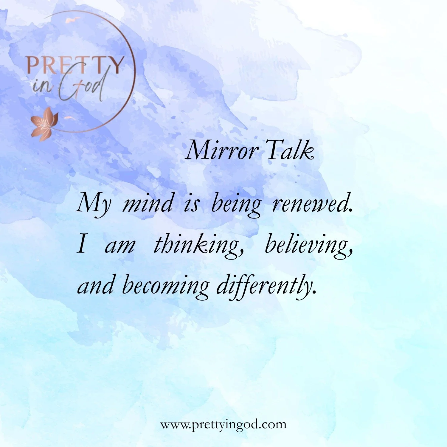 Renewal is happening&mdash;slowly, deeply, faithfully.�God is reshaping how I think, what I believe, and who I&rsquo;m becoming.�I trust the process He&rsquo;s leading me through. 🤍✨

#PrettyInGod #MirrorTalk #MindRenewal #FaithOverFear #ChristianAf