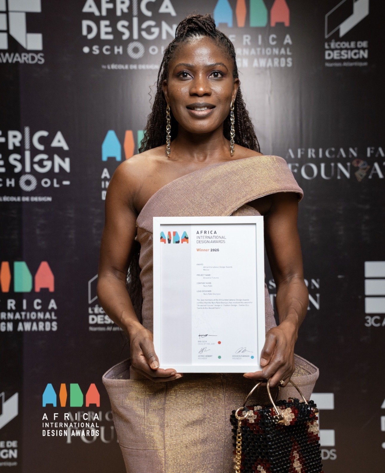 Fallylah Nyny Ryke Goungou founder of NYNY RYKE