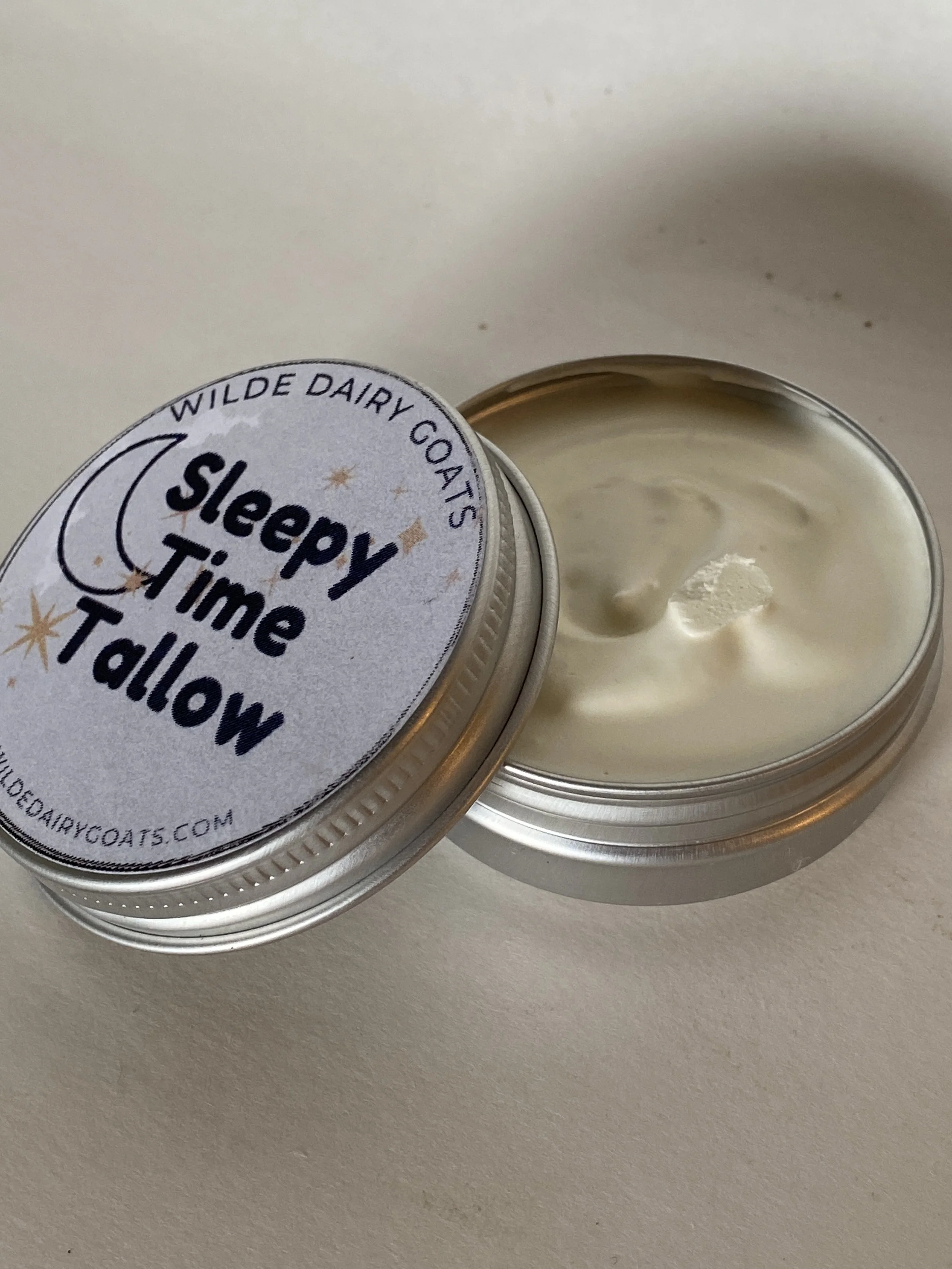 Mini Sleepy time tallow in tin.JPG