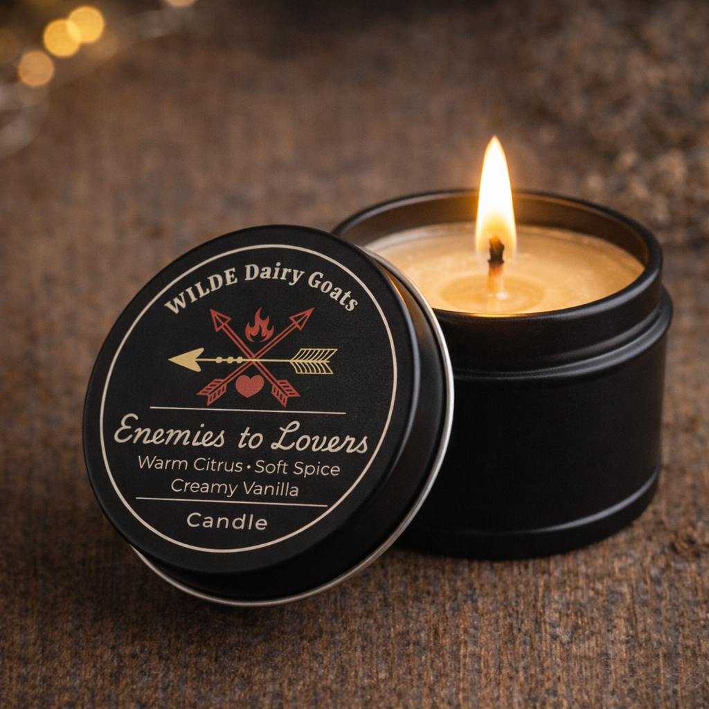 Classic Book Trope Candle | Romance-Inspired Literary Candle