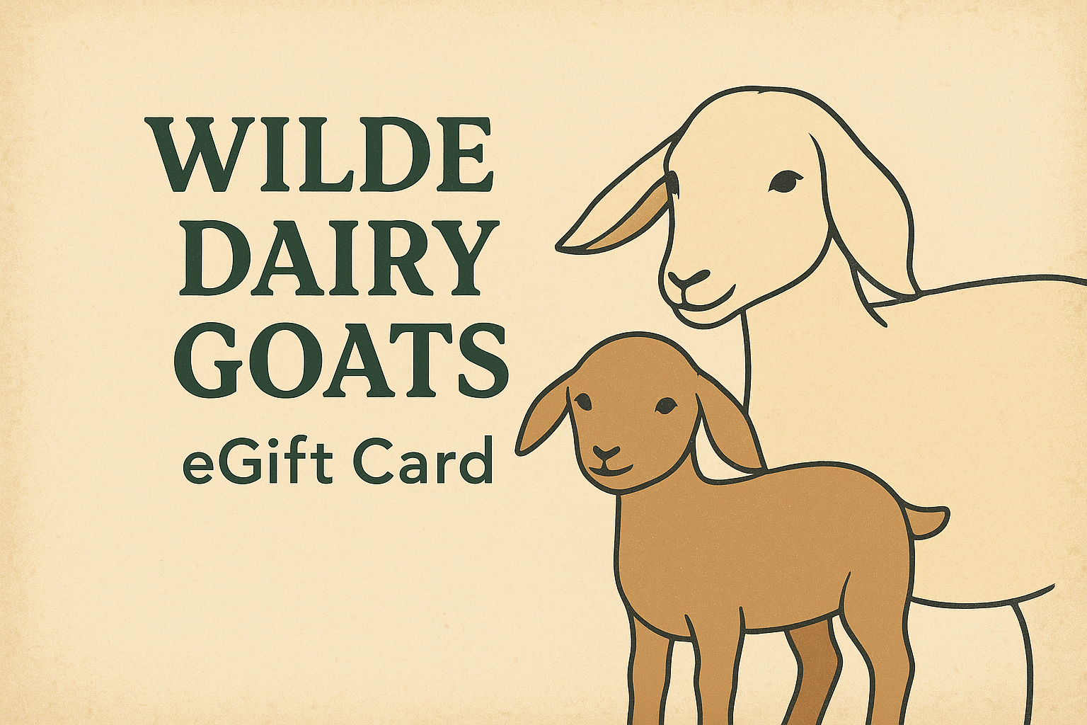 Goat Snuggle Session Gift Card – One Admission
