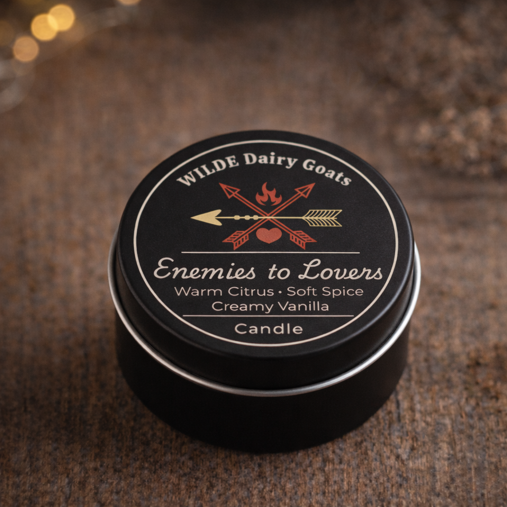 Mini Book Trope Candle | Romance - Inspired Literary Candle