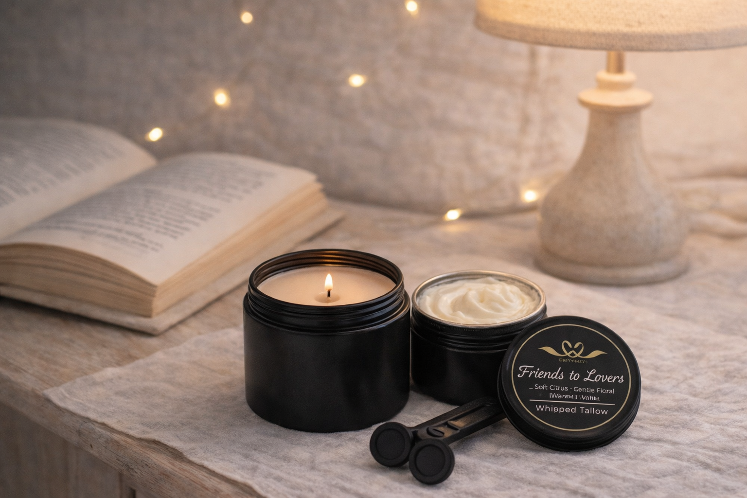 Book Trope Gift Set | Candle, Tallow & Surprise Bonus