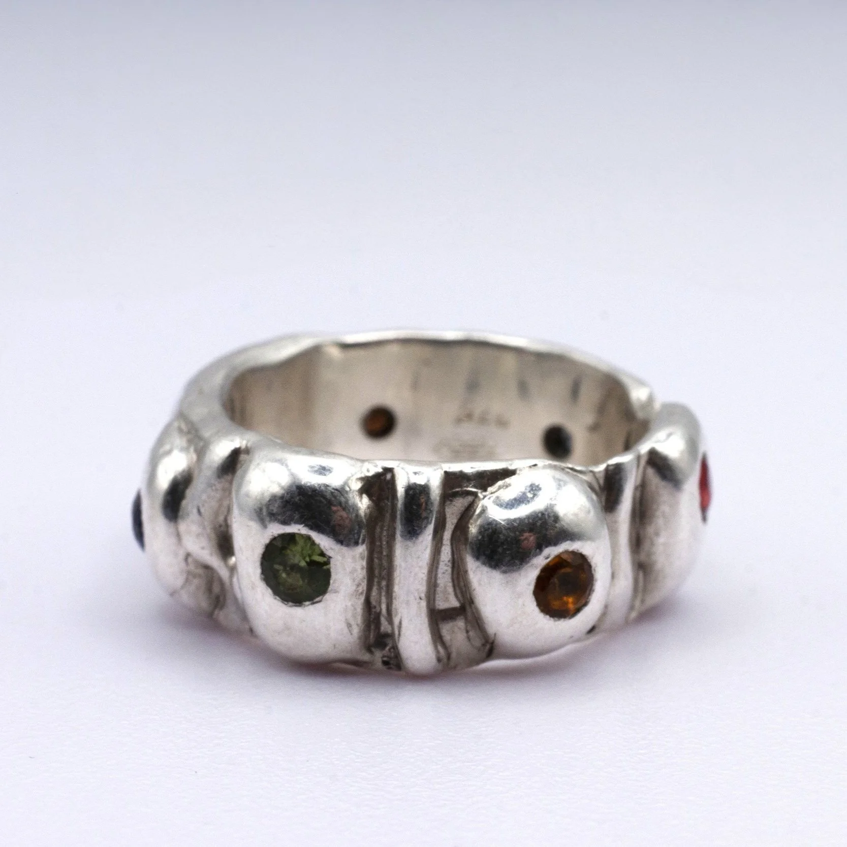 Sapphire Spectrum Ring