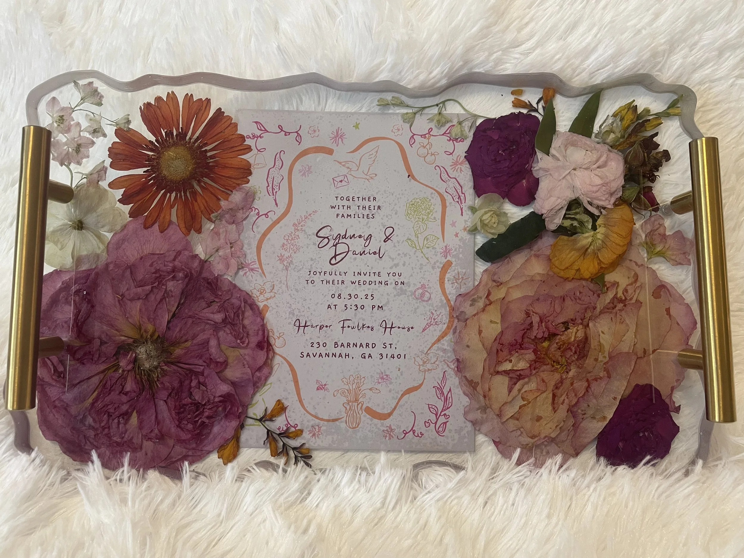 Custom Large Rectangle Tray