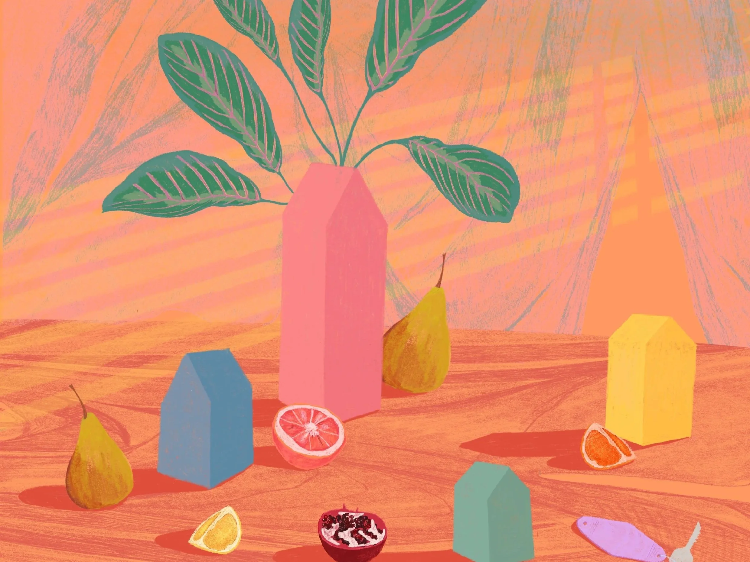 Aurelia Magazine Illustration