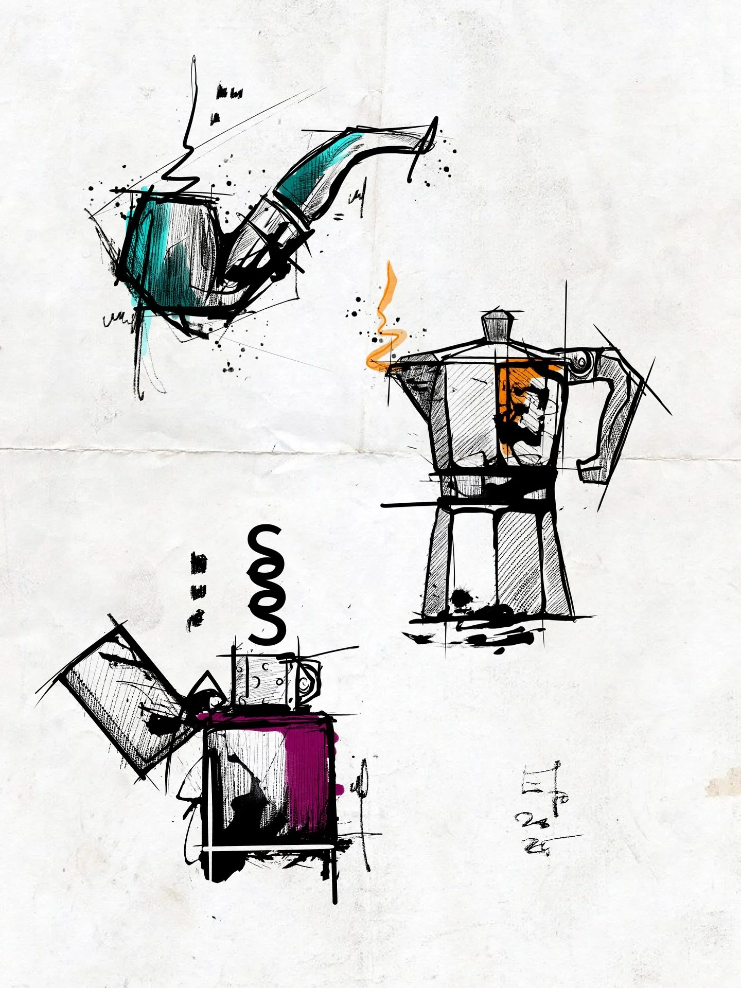 Autumn tattoo flash Vol.2 
Some sketchy abstract style tattoo ideas for you! 😘