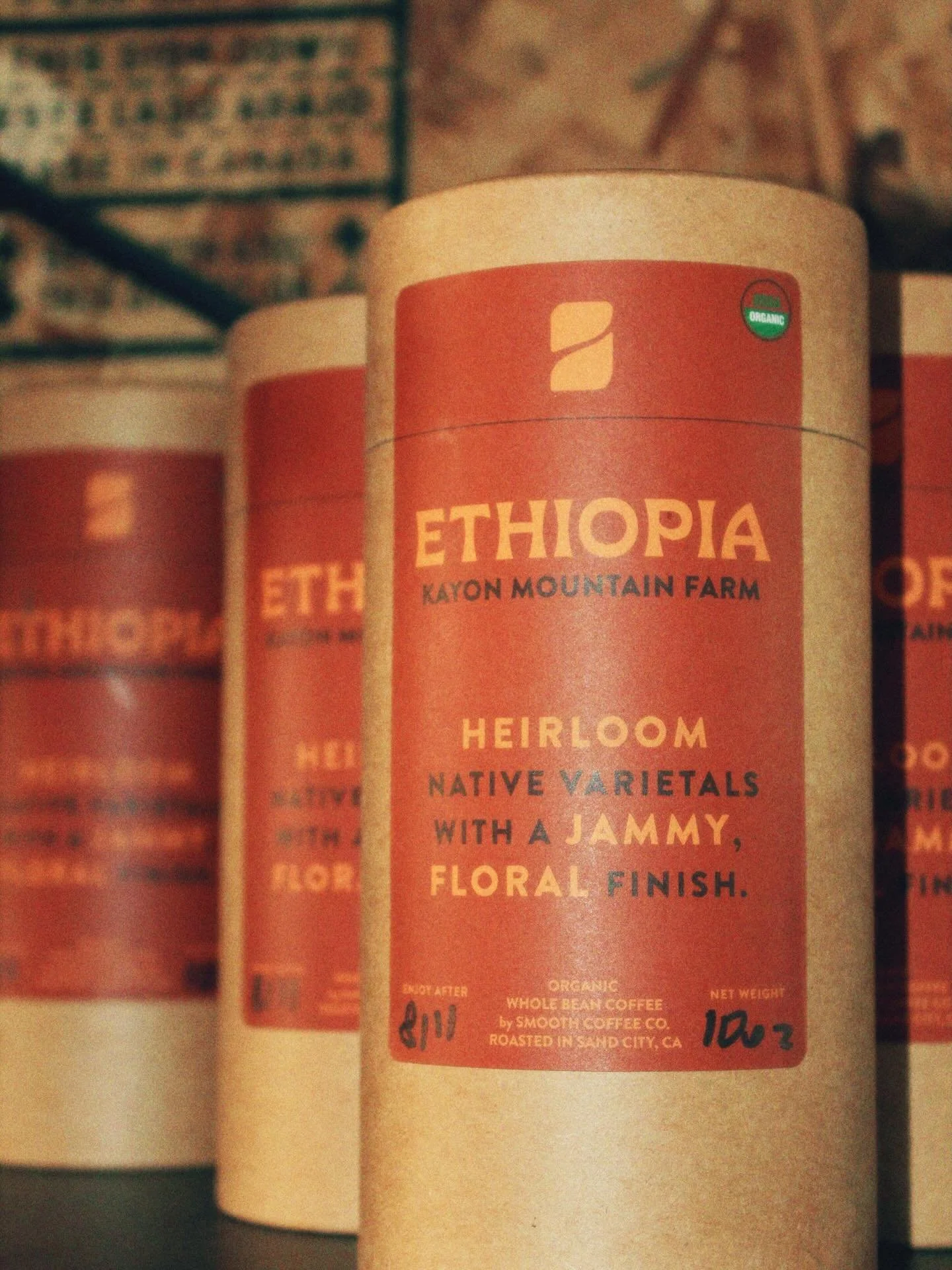 RESTOCK - ETHIOPIA KAYON MOUNTAIN FARM

Our Natural Process Organic Ethiopia is back in stock and here to stay. After immensely positive feedback we&rsquo;ve secured a supply of this fantastic floral fan favorite, now ~tariff free~, and will have it 