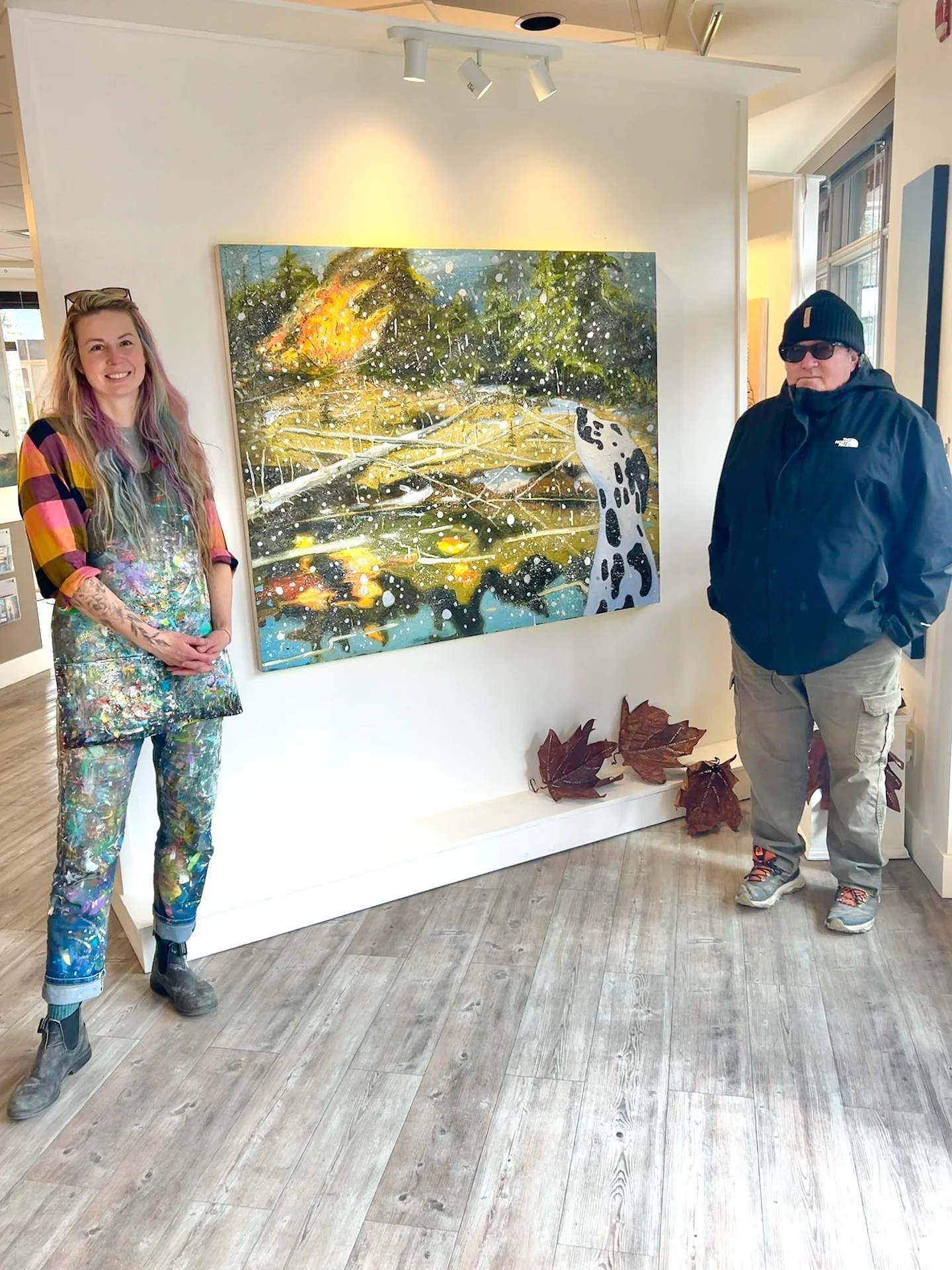 Fabulous art and faces of @elevationgallery 🫶

Such a privilege to meet so many artists who I&rsquo;ve admired over the years. Everyone has been so warm and generous with their conversation and sharing their work. Truly such a special community at t