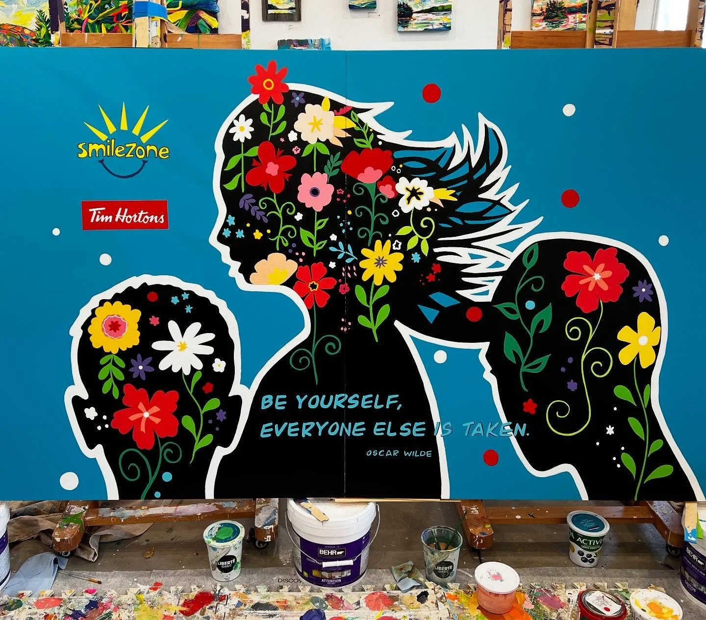 &ldquo;Be yourself, everyone else is taken&rdquo; Oscar Wilde

#murals #artwork #painting #handpainted #muralartist #muralart #creative