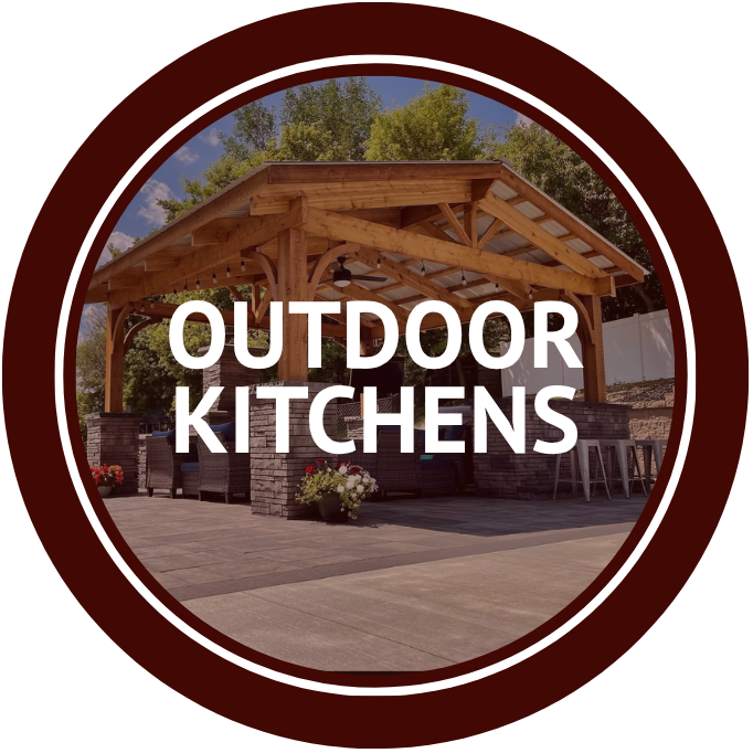 outdoor kitchens