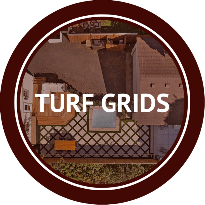 backyard turf grid patio Saint Paul Minnesota