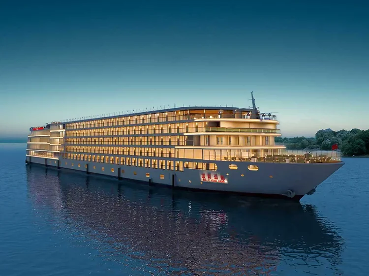 Century Voyage river cruise ship on the Yangtze River