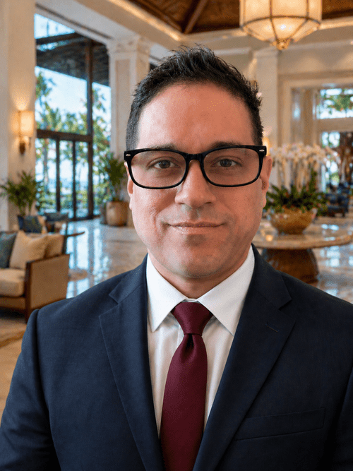 Jeremy Torres, travel advisor with Beyond the Castle Travel