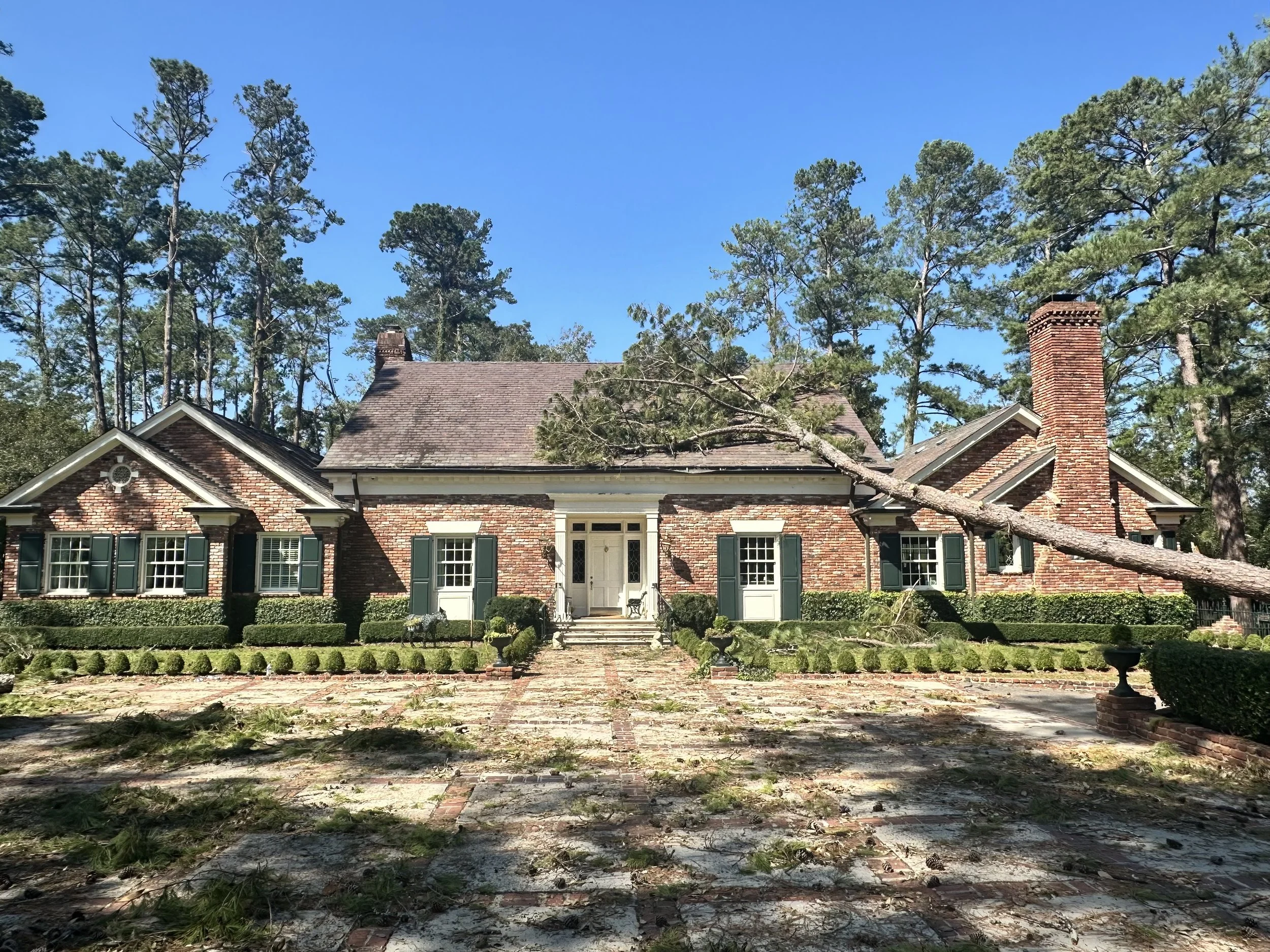 Fallen Tree on House Removal Pensacola
