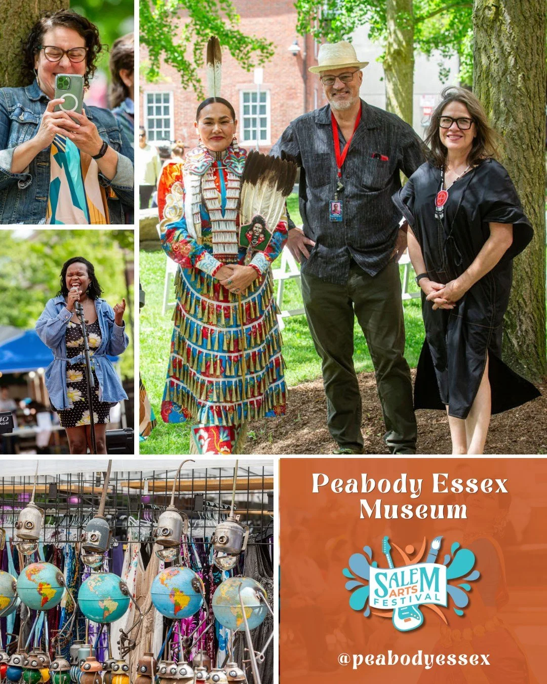 Salem Arts Festival wouldn't be what it is without partners who believe art belongs to everyone &mdash; and nobody lives that more than @peabodyessex.

PEM has been a cornerstone of Salem's cultural identity for over 200 years. A world-class museum r