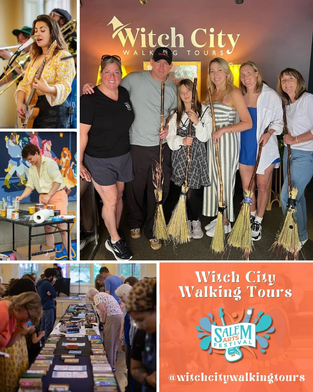 Rated the number one cultural and historical tour in the United States by TripAdvisor &mdash; and they're right here in Salem. That's @witchcitywalkingtours

Founded by historian and teacher Beth Crowley in 2014, Witch City Walking Tours has built so