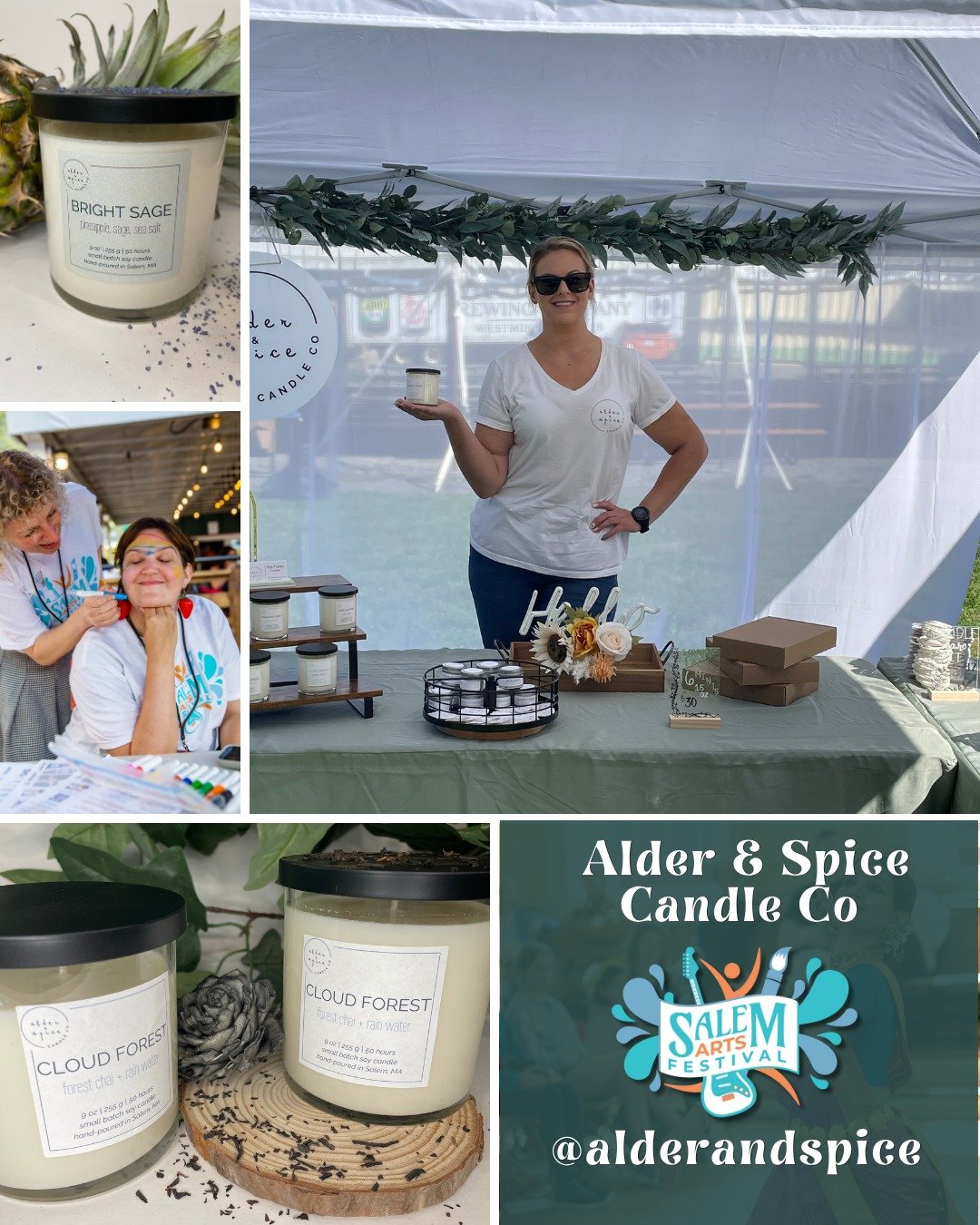 Hand-poured candles that elevate any room. Handblown glass chickens, hummingbirds, and the occasional flying pig. Painted signs and salvaged architectural art with a sense of humor. Three more SAF 2026 makers bringing functional art into your space ?