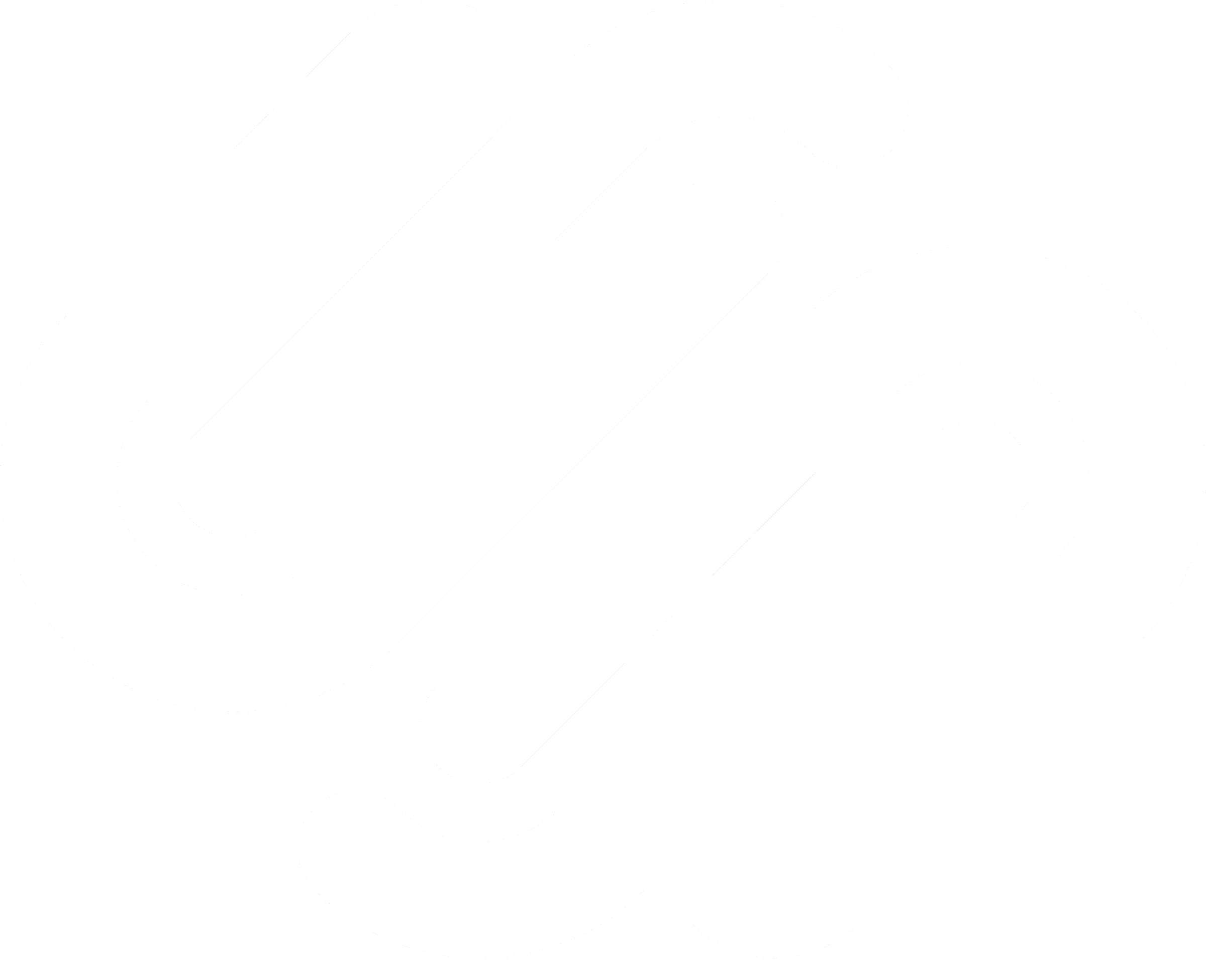 Black and white logo with a stylized, interconnected geometric design.