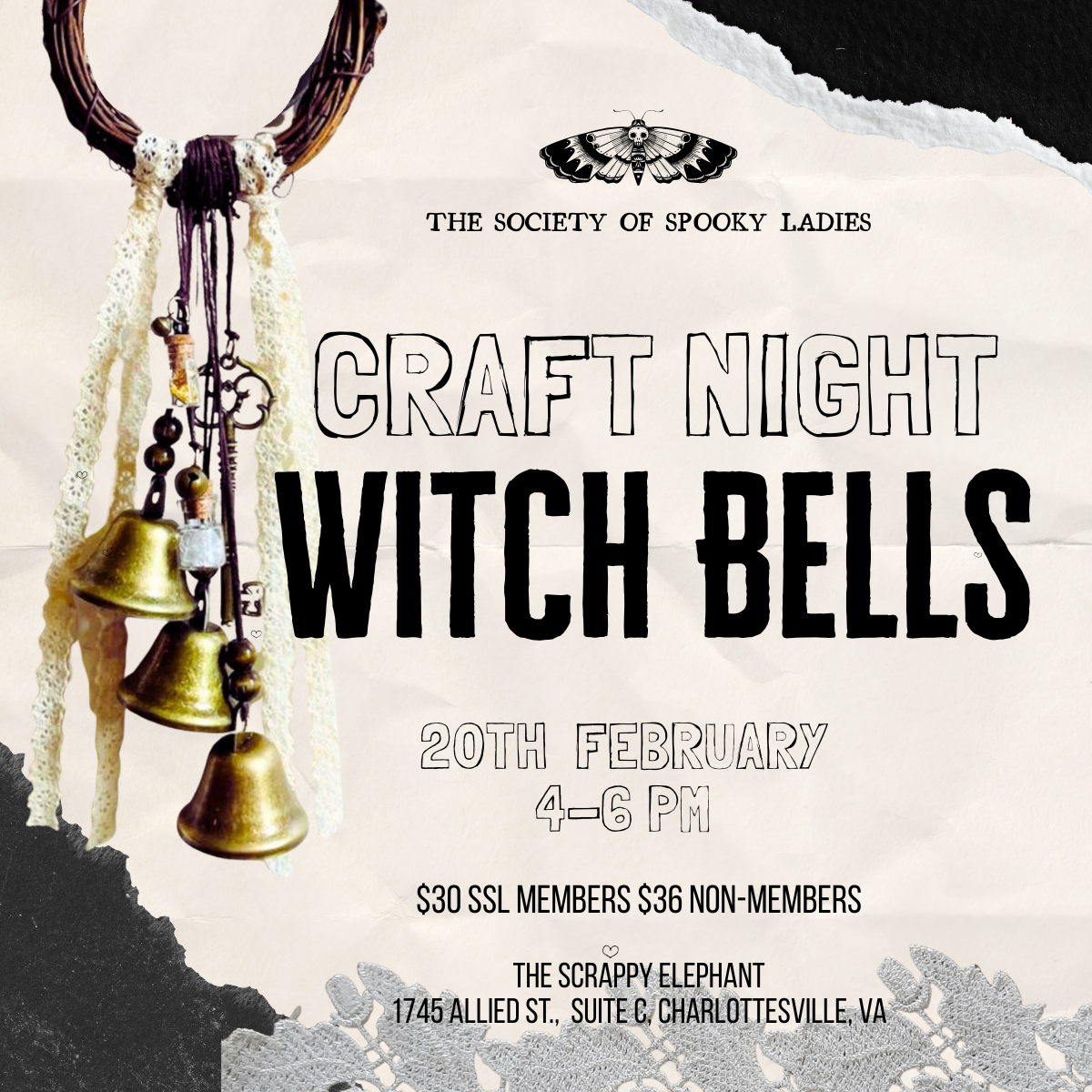 Craft Night: Witch Bells
