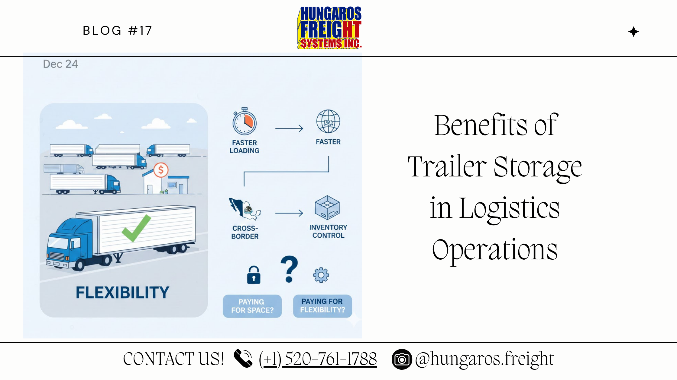 Benefits of Trailer Storage in Logistics Operations