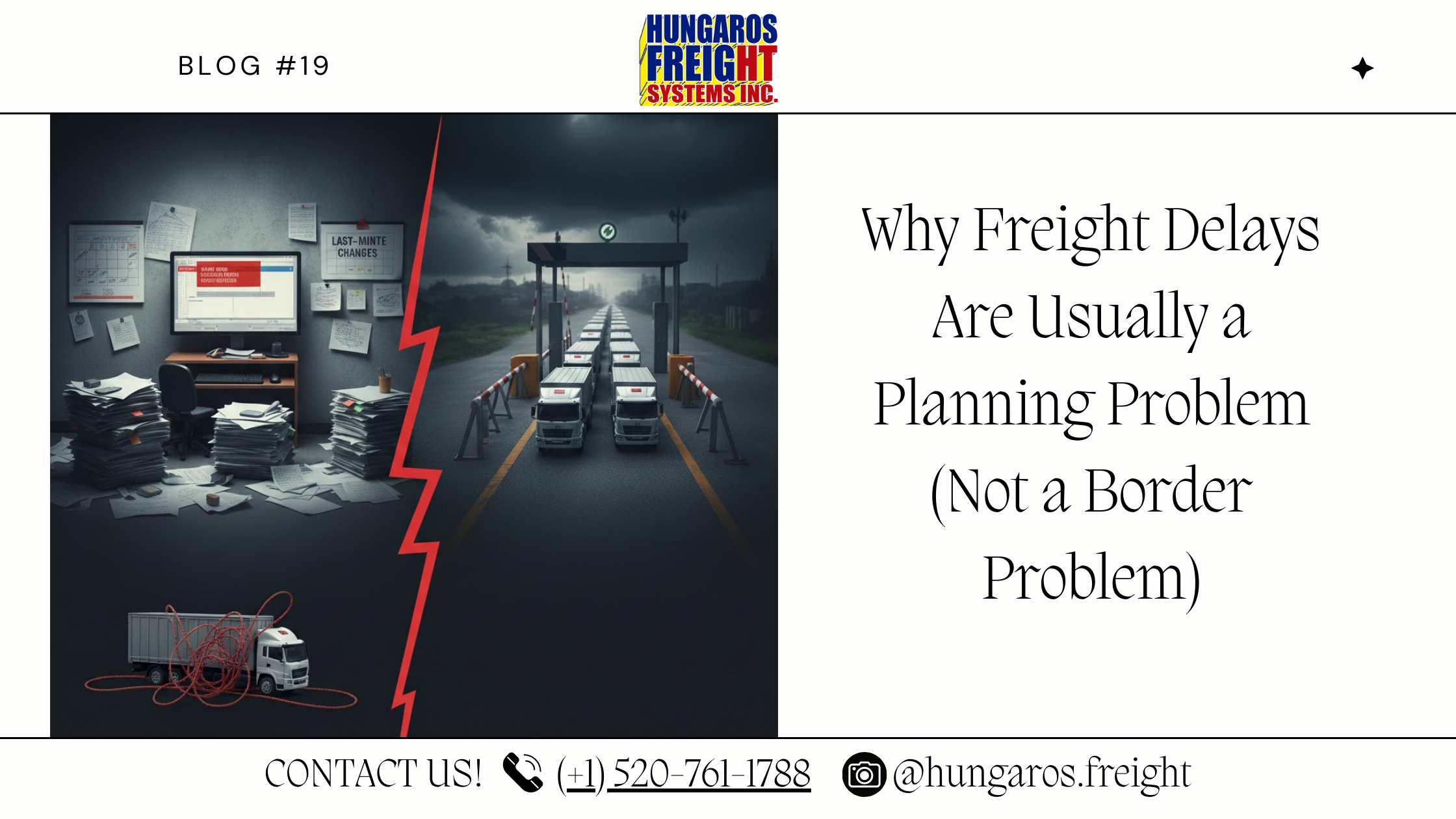Why Freight Delays Are Usually a Planning Problem (Not a Border Problem)
