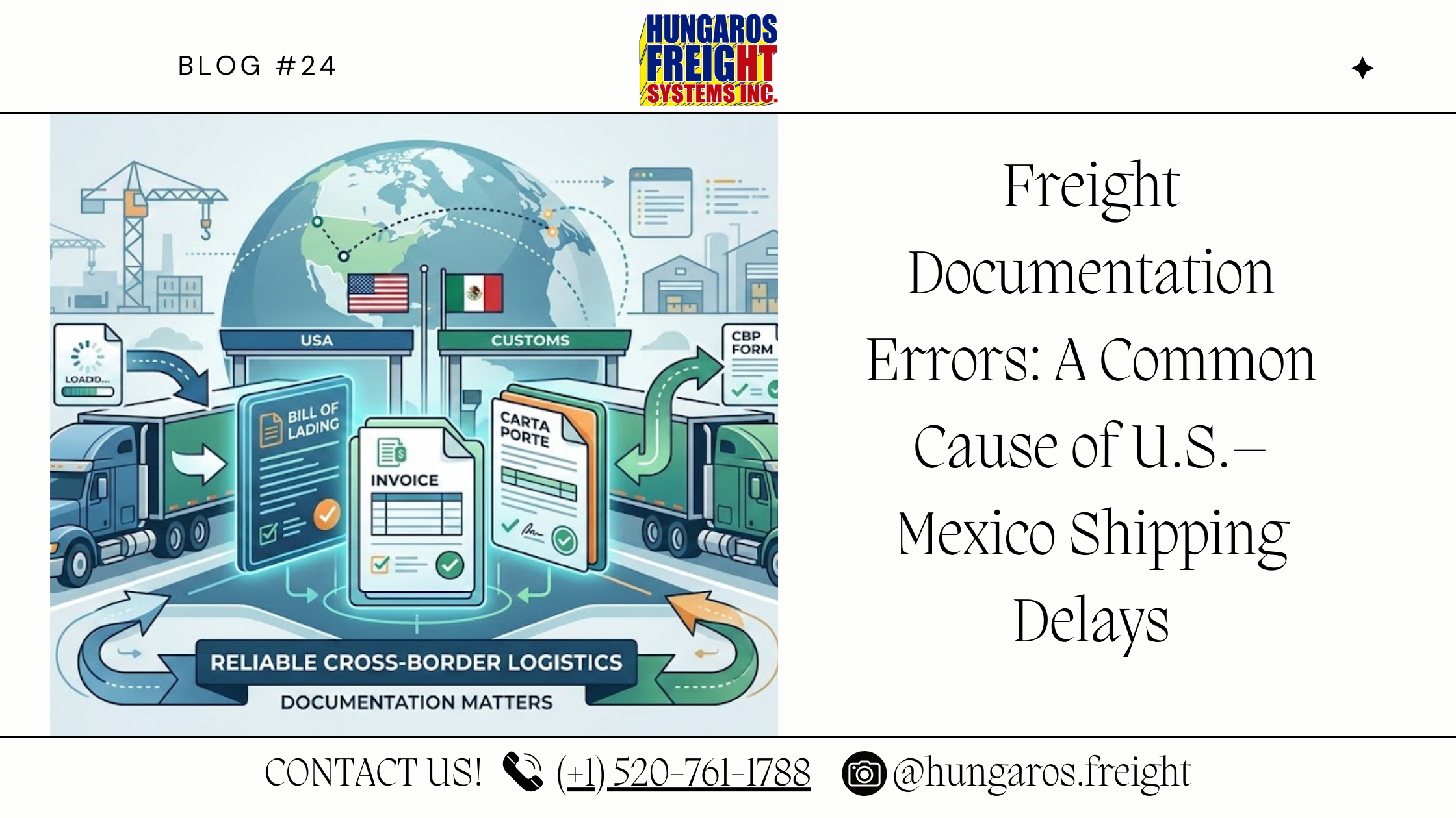 Freight Documentation Errors: A Common Cause of U.S.–Mexico Shipping Delays