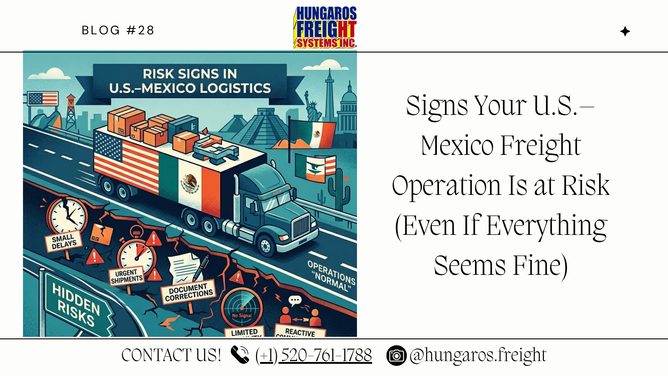 Signs Your U.S.–Mexico Freight Operation Is at Risk (Even If Everything Seems Fine)