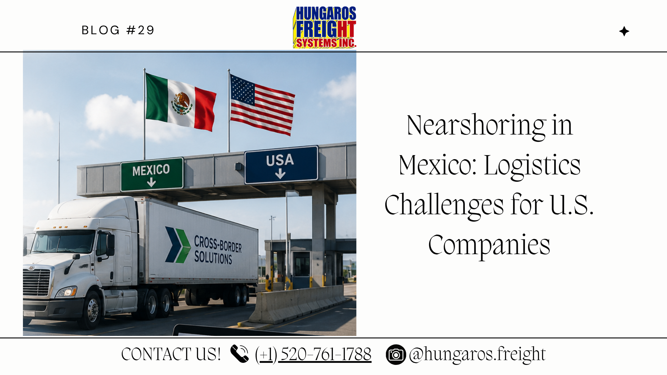 Nearshoring in Mexico: Logistics Challenges