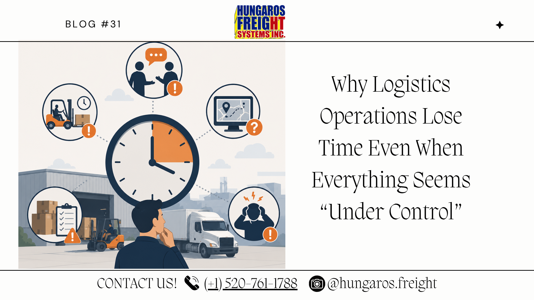 Why Logistics Operations Lose Time Even When Everything Seems “Under Control”