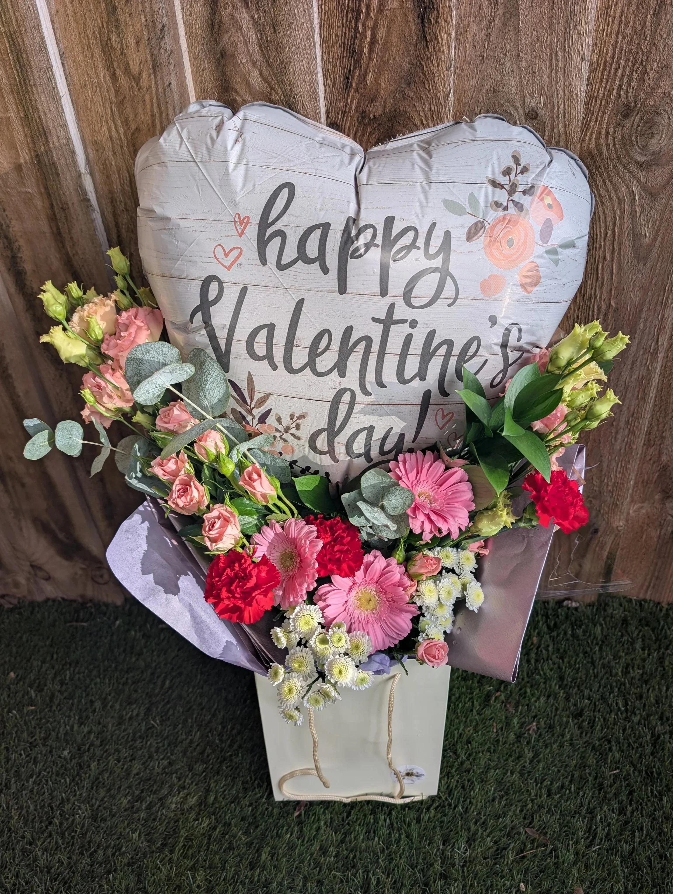 Valentines Balloon Bouquet