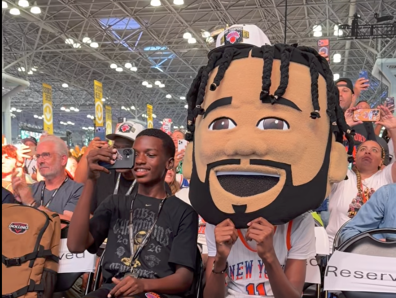 Fanatics: Janel Brunson Mascot Head
