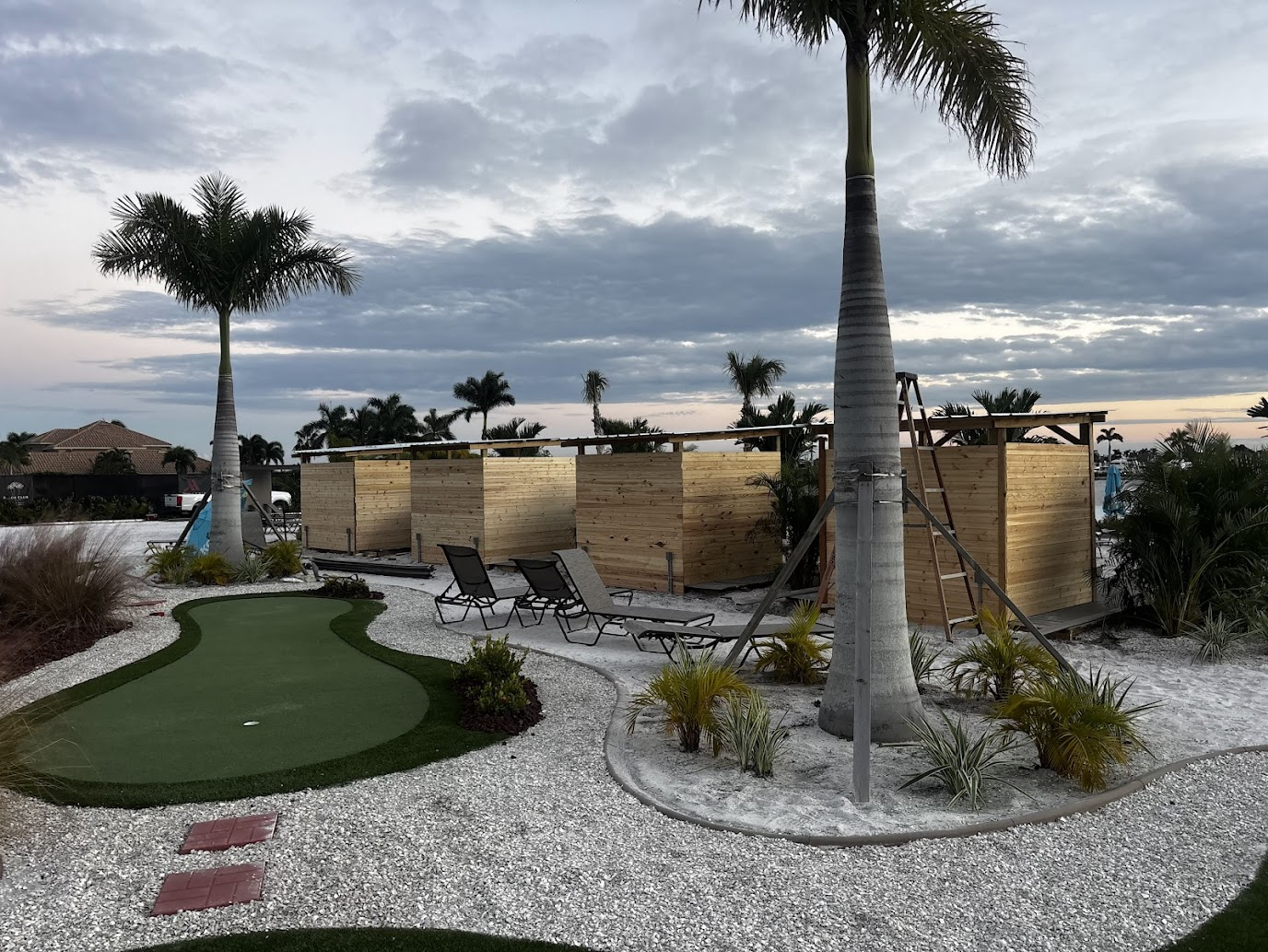 Outdoor living and property improvement work by Abundance of Sunshine Inc. for a Florida property