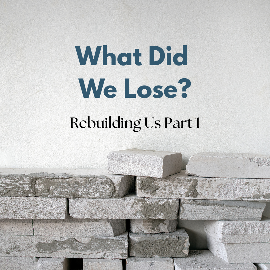 Rebuilding Us: What Did We Lose?
